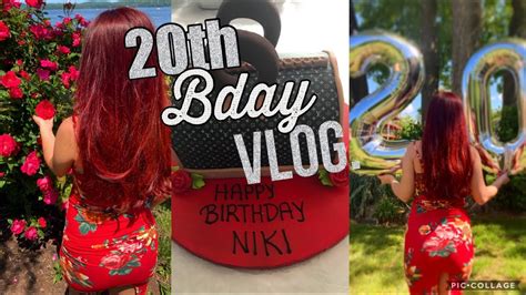 20th Birthday Vlog Pt2 Youtube