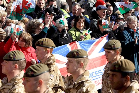 Cardiff is the capital and largest city of wales. BBC News - In Pictures: Welsh Guards' homecoming parade in ...