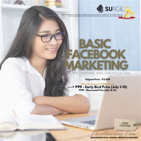 basic facebook marketing → cs1 intro to fb as a platform surge marketplace