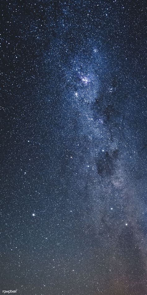 Beautiful Milky Way In The Night Sky Premium Image By