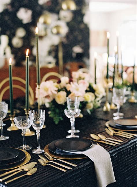 An Elegant Floral Dinner Party For A 40th Birthday Inspired By This