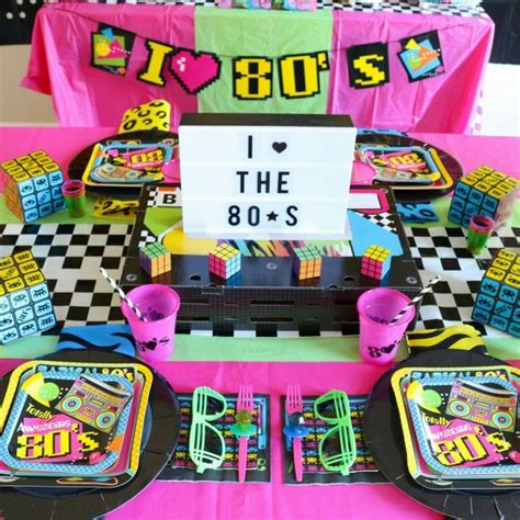 20 80s Party Decorations 80s Birthday Parties 80s Theme Party