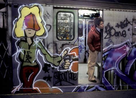 Nyc Subway Train 1970s Graffiti