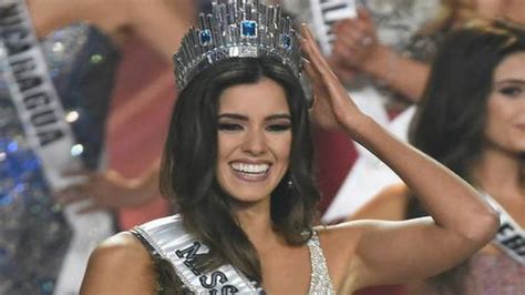 Paulina Vega La Colombiana Miss Universo Fue Modelo Desde Su Infancia