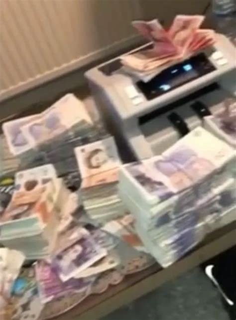 Smiling Drug Dealers Count The Cash In Astonishing Footage Recovered By