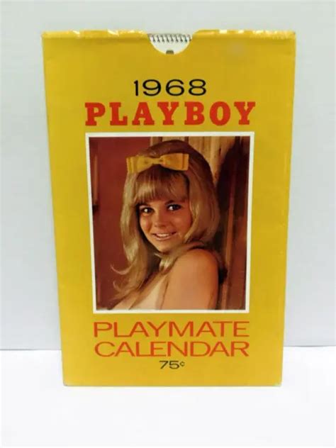 Playboy Playmate Calendar W Pinup Nude Pretty Girls W Sleeve Mens Magazine Picclick