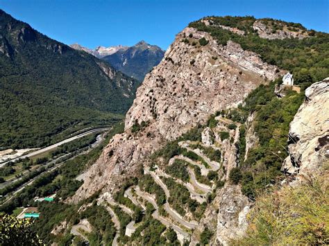 Climbing Col Du Chaussy Lacets De Montvernier France By Bike