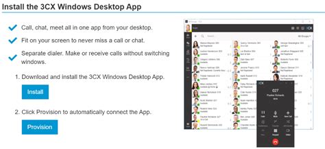New 3cx Windows Desktop App Soft Solutions Ltd