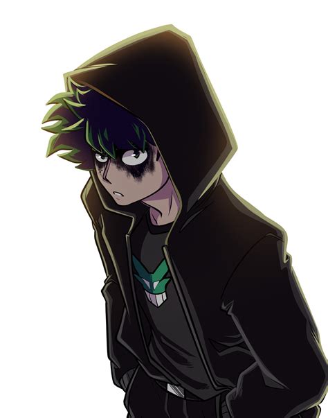 Deku, deemed worthless by his father and childhood friend, now bully, has some troubles with his family, or lack of it. northpeach | cc-sketches: Vigilante Deku Commission for...