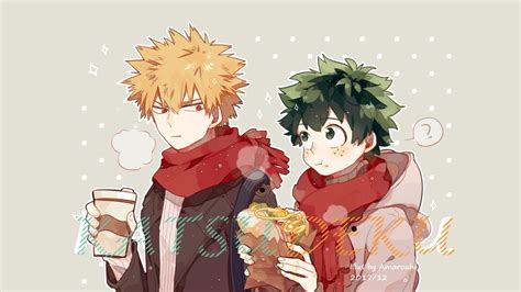 My Hero Academia Papel De Parede PC Bakudeku