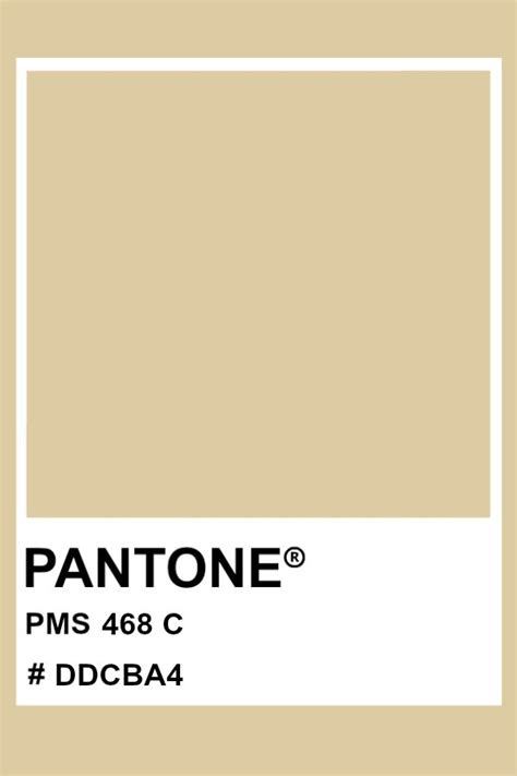 Pantone 468 C Pantone Color Pms Hex Pantone Colour Palettes