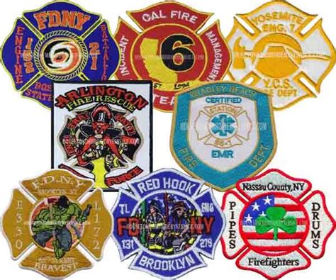 Firefighter Patches No Minimum Order Quantity