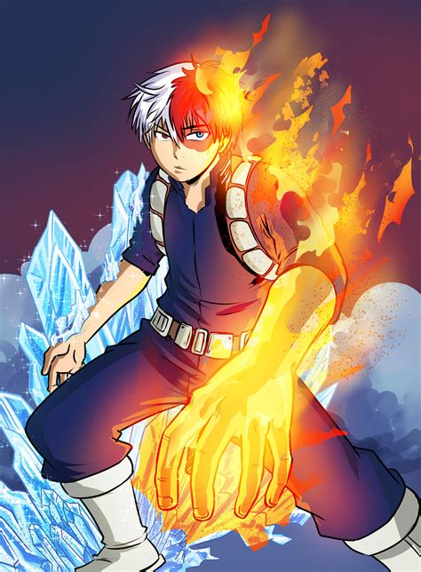 Todoroki Fanart By Jpcosta30 On Deviantart