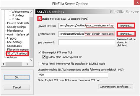 How To Install An Ssl Certificate On A Filezilla Server Digiboon