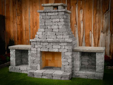 Wood Boxes Kit Makes Upgrading Your Outdoor Fireplace Simple And Fast