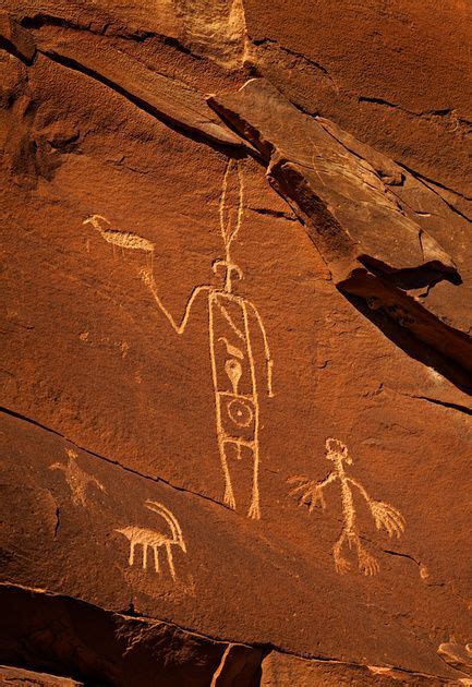 Rock Art Interesting Man Petroglyphs Art Cave Paintings