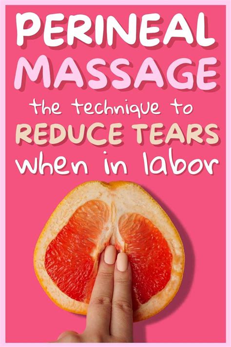 Perineal Massage During Pregnancy For An Easier Labor