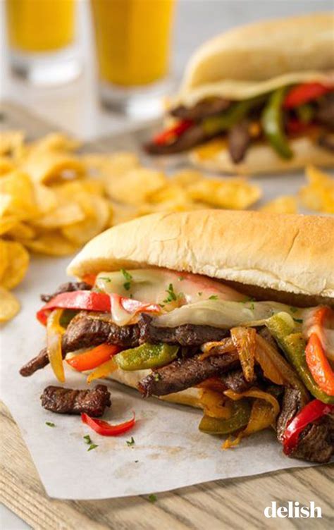Put the steaks in a single layer on a rimmed baking sheet. Homemade Philly Cheesesteaks | Recipe | Steak dinner ...