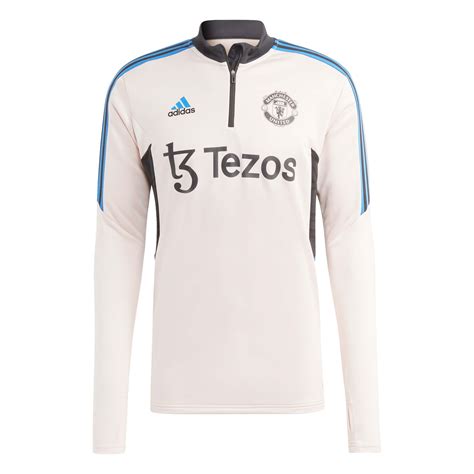 Adidas Manchester United Sweat Entrainement Rose 2023 Ij4848