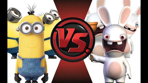 Minions Vs Rabbids Cartoon Fight Club Episode 20 Youtube