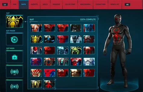 Marvel Spider Man Ps4 Spiderman Suits Whitejuja