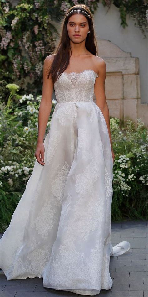 Monique Lhuillier Spring 2017 Gorgeous Wedding Gowns With Romantic