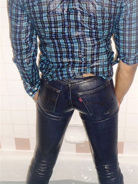 Share style pics with fp me, and read & post reviews. I love wet levis | Leather jeans, Skinny jeans men, Hot jeans