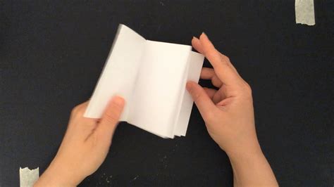 How To Make A Paper Booklet Creating A Mini Book Using 1 Sheet Of
