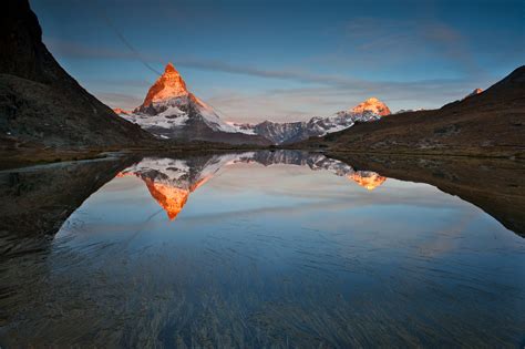 Matterhorn Zermatt Switzerland Sunrise Sunset Times