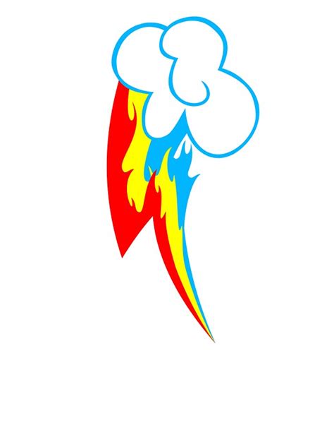 My little pony cutie mark design rainbow dash dress up toy figure. "Rainbow Dash Fire Cutie Mark" Stickers by Nightmarespoon ...