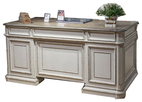 Find great deals on ebay for antique executive desk. Liberty Magnolia Manor Jr Executive Desk, Antique White ...