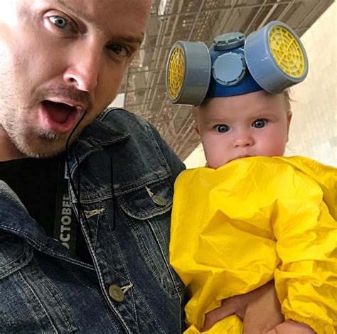 Aaron Paul And Daughter Prodigy Posted On His Instagram Rbreakingbad