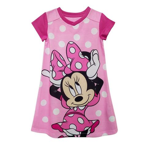Minnie Mouse Nightshirt For Girls Shopdisney In 2021 Night Shirt