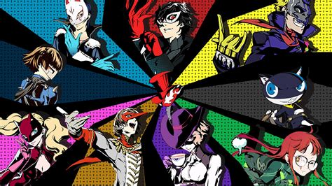 Phantom Thieves Background I Made With Their All Out Attack Portrait Link In Comments Rpersona5