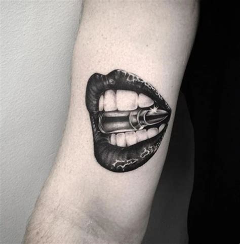 I'll get back to you when i know. or b: The Meaning Behind Lips Tattoo - TattoosWin