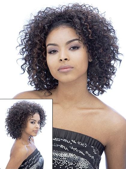 Synthetic Shoulder Length Curly African American Wig Shoulder Length Wigs Capless Wigs