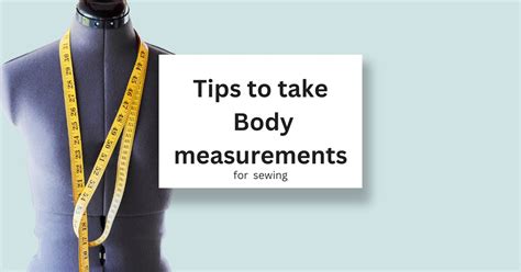 Taking Body Measurement For Sewing Clothes Sewguide