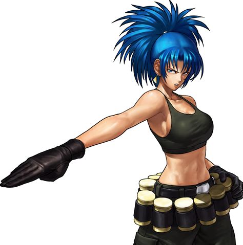 leona heidern the king of fighters