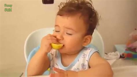 Babies Eating Lemons For The First Time Compilation New Hd Youtube