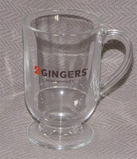 2 Gingers Irish Whiskey Kieran Coffee Glass Cup Mug St Pattys Day