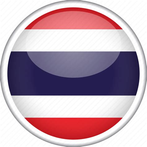 Circle Country Flag National Thailand Icon Download On Iconfinder