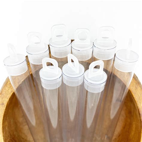 Plastic Storage Tubes With Hang Cap 1 Tube Capital City Beads