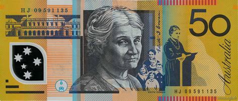 50 Dollars Australia 2009 P60g B780414 Banknotes
