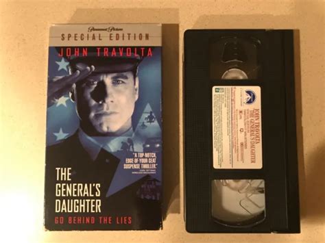 THE GENERAL S DAUGHTER VHS 2000 John Travolta Madeleine Stowe