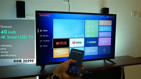 Colors start to change when you move 34 degrees off game mode lets you optimize the tv's specs to your gaming advantage. 40 inch 4K Thomson Smart LED TV (40TH1000) - Unboxing ...
