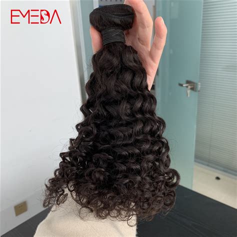 Best Raw Unprocessed Virgin Indian Remy Human Hair Weft Deep Curly