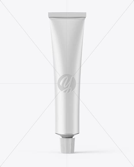 Download Matte Cosmetic Tube Mockup in Tube Mockups on Yellow ...
