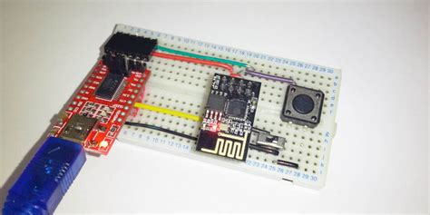Connecting The Esp 01 Module To A Breadboard And Ftdi Programmer