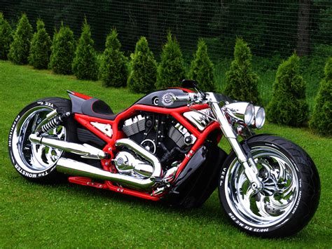 Custom Harley Davidson Supercharged V Rod By Fredy 1 Super Bikes Harley Davidson Bikes