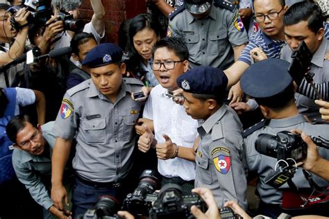 Myanmar Court Sentences Reporters To 7 Years For Violating Secrets Act